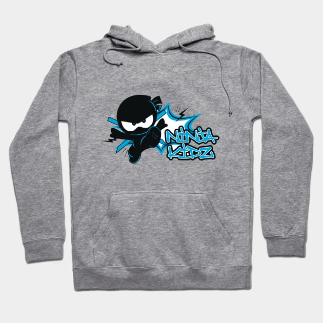Ninja Kidz Hoodie by TypeTees